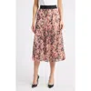 Hugo Boss Boss Vapliso Pleated Skirt In Multi
