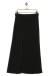 Hugo Boss Boss Vateza Front Slit Midi Skirt In Black