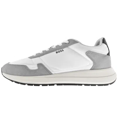 Hugo Boss Boss Vinston Runner Trainers White In Multi
