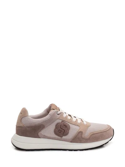 Hugo Boss Boss Vinston Running Sneakers In Brown