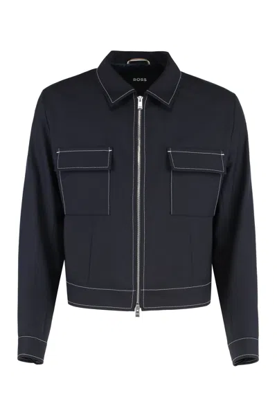 HUGO BOSS BOSS VIRGIN WOOL JACKET