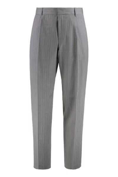 HUGO BOSS BOSS VIRGIN WOOL TROUSERS