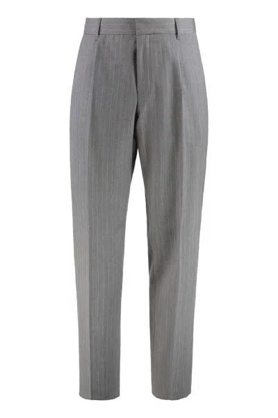 HUGO BOSS BOSS VIRGIN WOOL TROUSERS