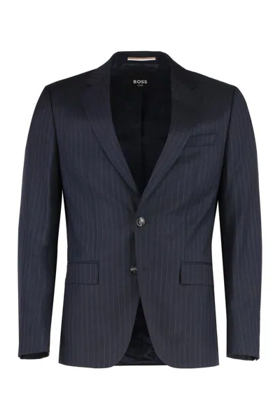 HUGO BOSS BOSS VIRGIN WOOL TWO-PIECES SUIT