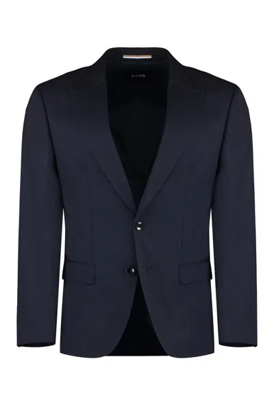 HUGO BOSS BOSS VIRGIN WOOL TWO-PIECES SUIT