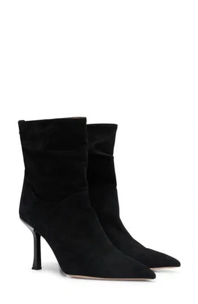 Hugo Boss Boss Vivian Pointed Toe Bootie In Black