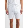Hugo Boss Boss Waffle Knit Lounge Shorts In White