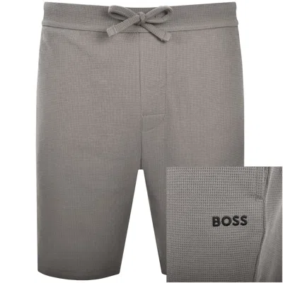 Hugo Boss Boss Waffle Shorts Medium Brown