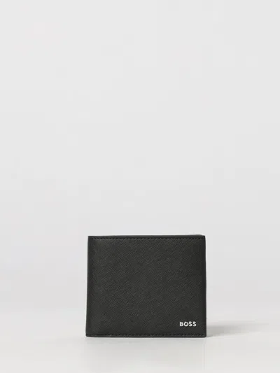 Hugo Boss Boss Wallet Men Color Black