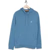 Hugo Boss Boss Wetalk Cotton Pullover Hoodie In Hellblau