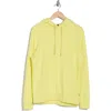 Hugo Boss Boss Wetalk Cotton Pullover Hoodie In Light Yellow