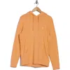 Hugo Boss Boss Wetalk Cotton Pullover Hoodie In Orange