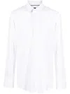 Hugo Boss Boss White Fitted Shirt Hank In White