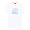 Hugo Boss Chest Print T-shirt In White