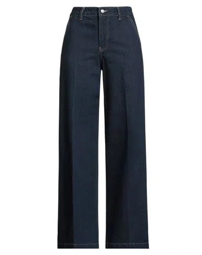 Hugo Boss Boss Woman Jeans Blue Size 30 Cotton, Elastane