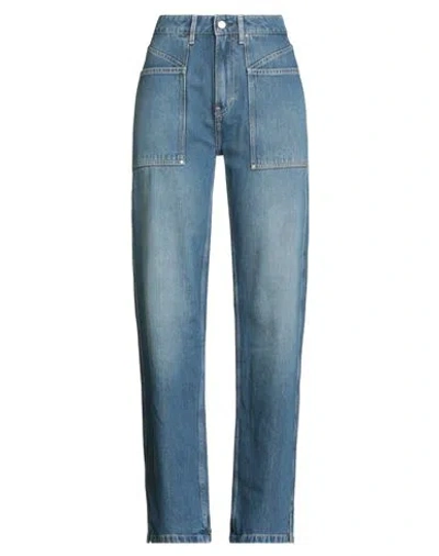 Hugo Boss Boss Woman Jeans Blue Size 30 Cotton, Lyocell