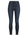Hugo Boss Boss Woman Jeans Blue Size 30 Cotton, Recycled Cotton, Polyester, Elastane In Blue