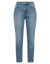 Hugo Boss Boss Woman Jeans Blue Size 31 Cotton, Polyester, Elastane In Blue