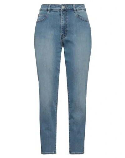 Hugo Boss Boss Woman Jeans Blue Size 31 Cotton, Polyester, Elastane