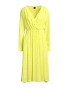 Hugo Boss Boss Woman Midi Dress Lime Green Size 4 Viscose