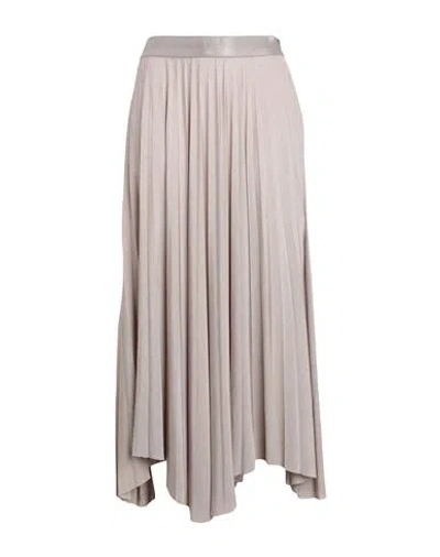 Hugo Boss Boss Woman Midi Skirt Beige Size M Recycled Polyester, Elastane