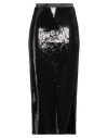 Hugo Boss Boss Woman Midi Skirt Black Size L Recycled Polyester, Elastane In Black