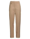 Hugo Boss Boss Woman Pants Camel Size 10 Virgin Wool, Elastane