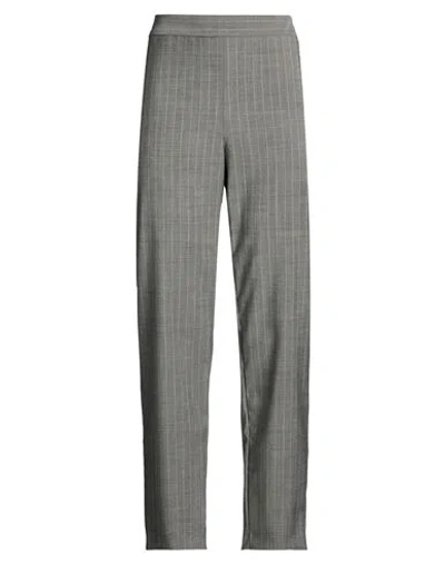 Hugo Boss Boss Woman Pants Light Grey Size 4 Virgin Wool In Gray
