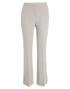 Hugo Boss Boss Woman Pants Light Grey Size 8 Viscose, Polyester, Elastane In Grey