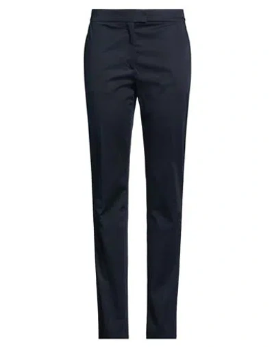 Hugo Boss Boss Woman Pants Midnight Blue Size 12 Cotton, Elastane