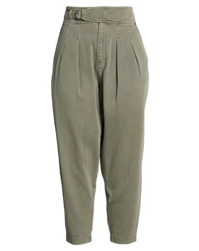 Hugo Boss Boss Woman Pants Military Green Size 10 Cotton