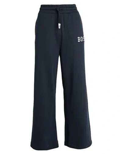 Hugo Boss Boss Woman Pants Navy Blue Size Xl Cotton