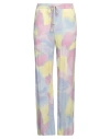 Hugo Boss Boss Woman Pants Pastel Yellow Size 6 Viscose In Yellow