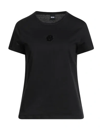 Hugo Boss Boss Woman T-shirt Black Size S Cotton