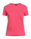 Hugo Boss Boss Woman T-shirt Garnet Size L Cotton In Red