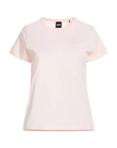 Hugo Boss Boss Woman T-shirt Light Pink Size Xl Cotton