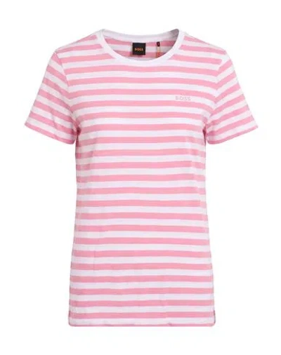 Hugo Boss Boss Woman T-shirt Pink Size L Cotton