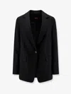 Hugo Boss Boss Women Jabla Single-breasted Blazer In Black