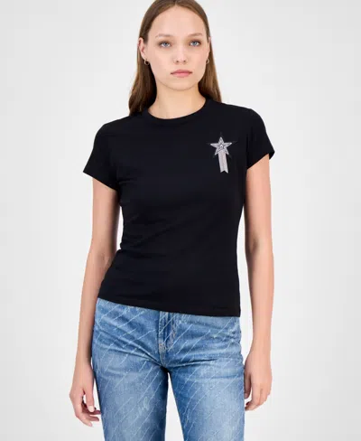 Hugo Boss Boss Women's Star Graphic T-shirt In Black