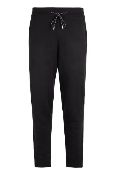 Hugo Boss Boss Wool And Cotton Trousers In Animal Print
