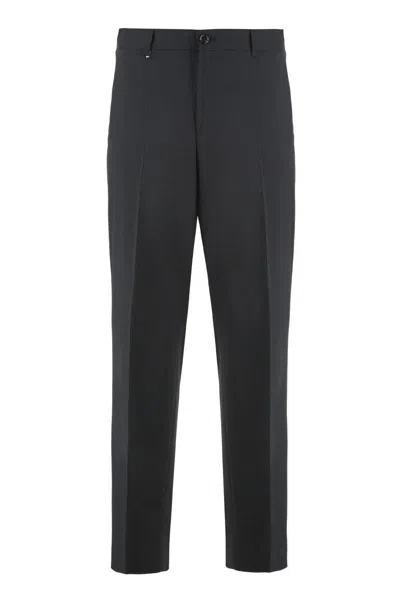HUGO BOSS BOSS WOOL BLEND TROUSERS