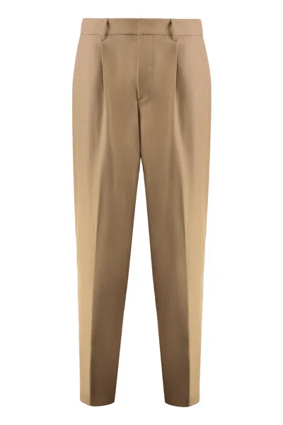 HUGO BOSS BOSS WOOL BLEND TROUSERS