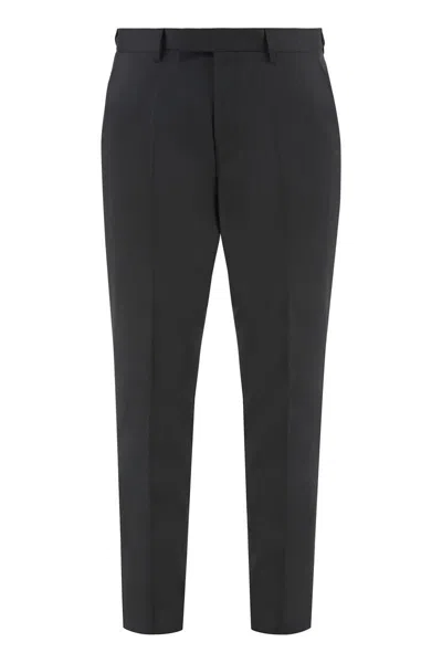 HUGO BOSS BOSS WOOL BLEND TROUSERS