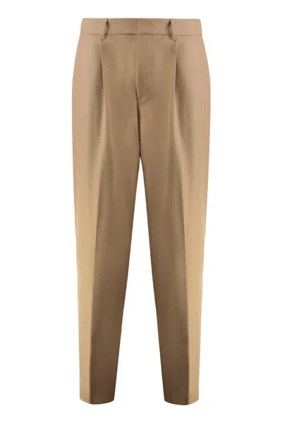 HUGO BOSS BOSS WOOL BLEND TROUSERS