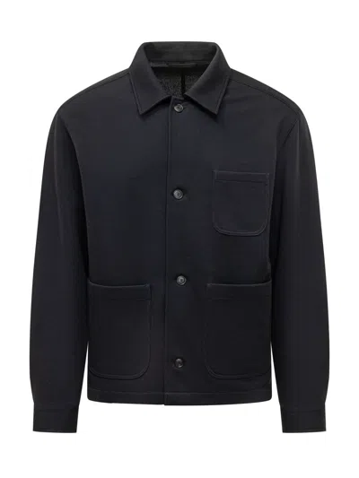 Hugo Boss Boss Wool-blend Tailored Blazer Jacket In Black