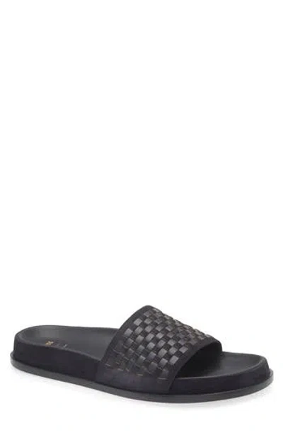 Hugo Boss Boss Woven Slide Sandal