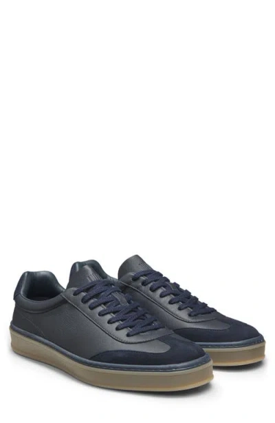 Hugo Boss Boss X Beckham Zarek Low Top Sneaker In Blue