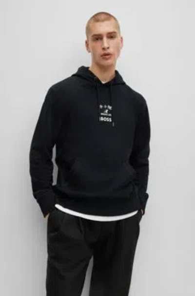 Hugo Boss Boss X Bruce Lee Gender-neutral Hoodie With Special Artwork ...