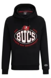 Hugo Boss Boss X Nfl Touchback Graphic Hoodie In Bucs