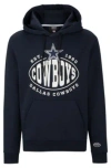 Hugo Boss Boss X Nfl Cotton-blend Hoodie With Collaborative Branding In Cowboys